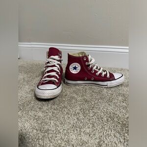 Burgundy Women’s Converse